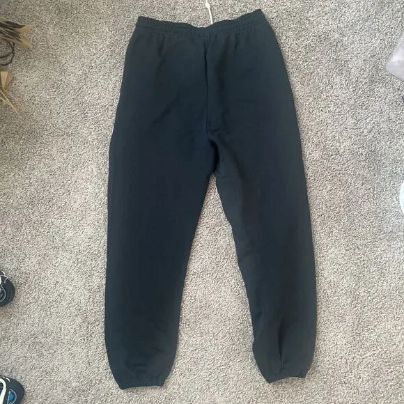 NIKE NBA GOLDEN STATE WARRIORS SWEATS PANTS TEAM ISSUE BLACK